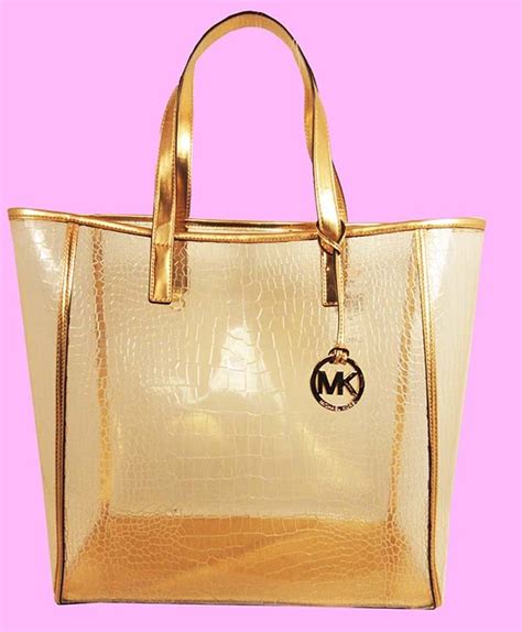 michael kors plastic tote bag